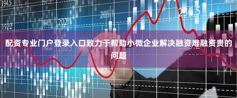 配资专业门户登录入口致力于帮助小微企业解决融资难融资贵的问题